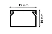 15X10 KABLO KANALI - Görsel 2