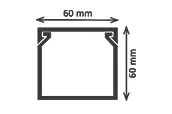 60X60 DELİKLİ KABLO KANALI - Görsel 3